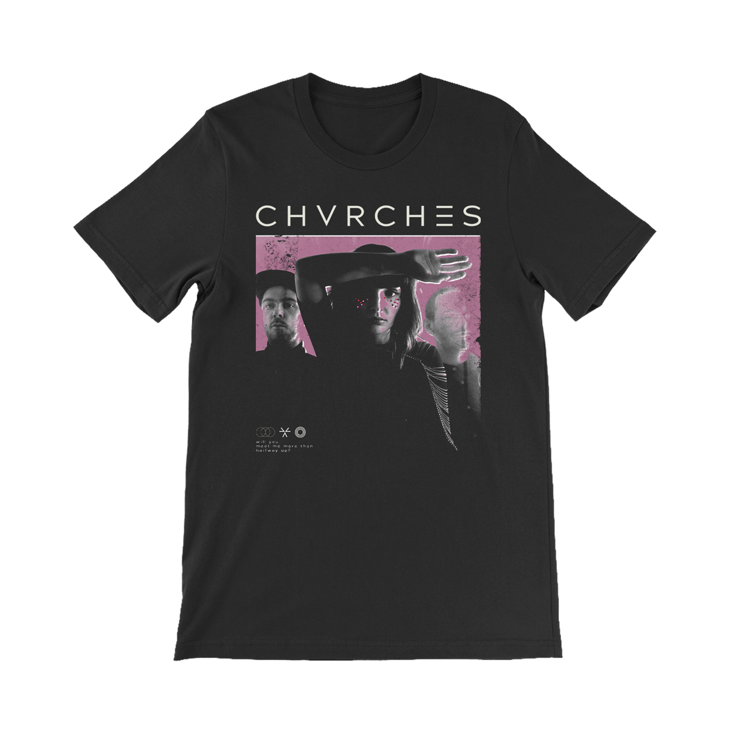 Every Open Eye Glitch Portrait T-Shirt