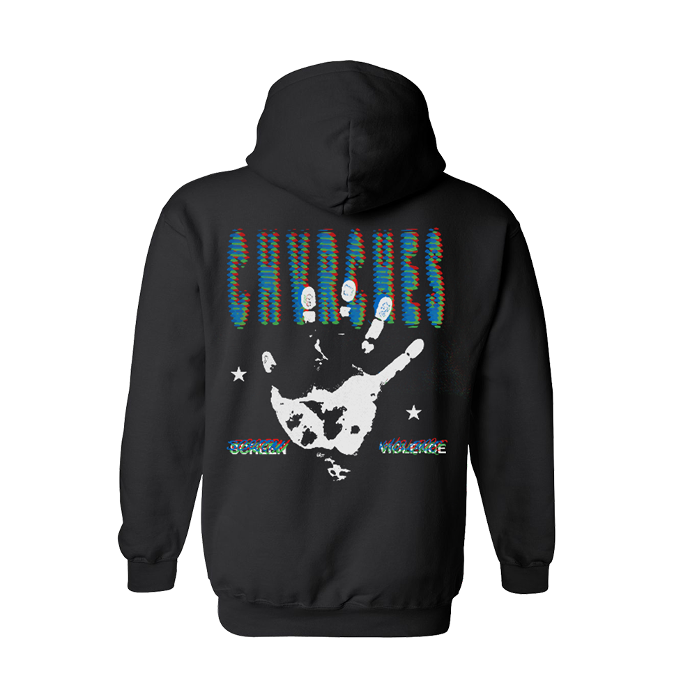 Screen Violence Hand Hoodie