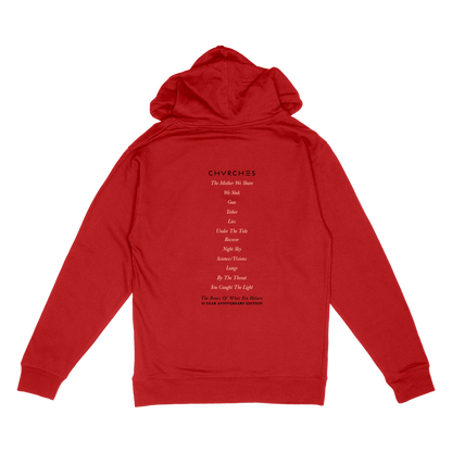 The Bones of What You Believe Tracklist Hoodie