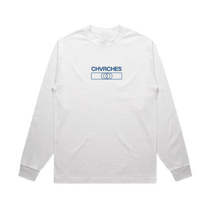 OVER White Long Sleeve T-Shirt